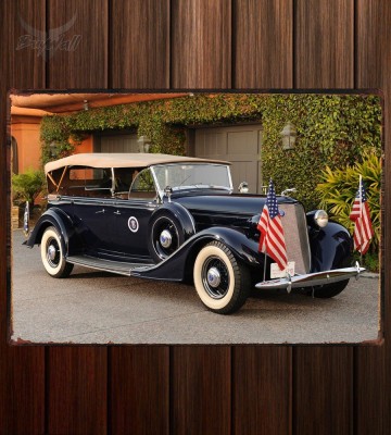 Металлическая табличка Lincoln K Phaeton
